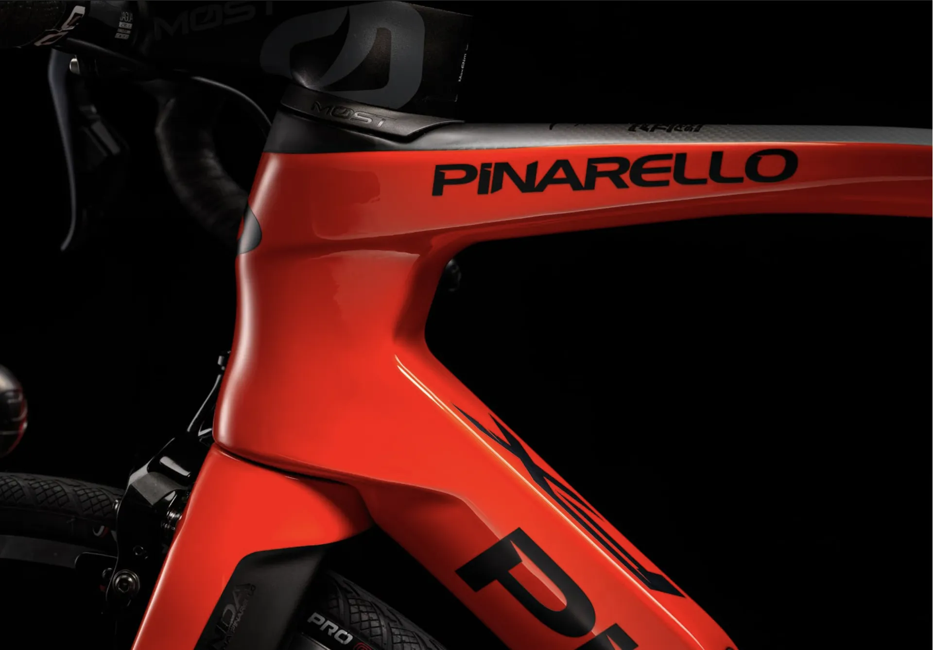 2021 Pinarello Prince FX DISC Carbon Road Bike Ultegra Di2 Orange